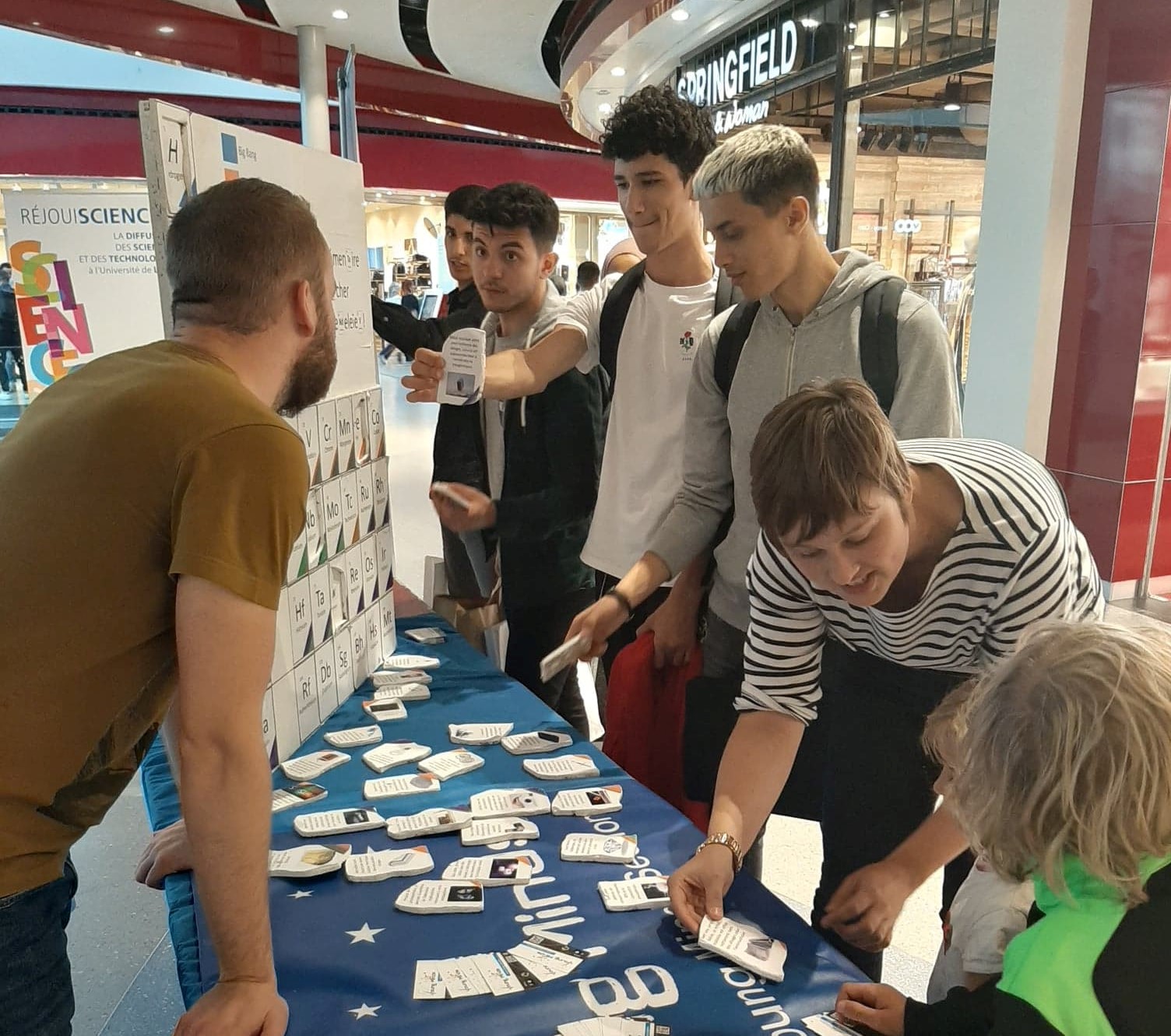 Photo prise lors du Printemps des Sciences 2019